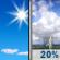 Memorial Day: Sunny then Slight Chance Showers And Thunderstorms