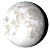 Waning Gibbous, 16 days, 3 hours, 51 minutes in cycle