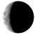 Waning Crescent, 24 days, 1 hours, 50 minutes in cycle