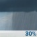 This Afternoon: A chance of rain showers. Mostly cloudy, with a high near 73. North northeast wind around 8 mph. Chance of precipitation is 30%. New rainfall amounts less than a tenth of an inch possible. This Afternoon: Chance Rain Showers