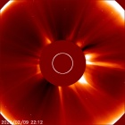 Latest LASCO C2 image of the Sun