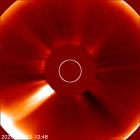 Latest LASCO C2 image of the Sun