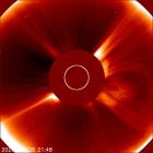Latest LASCO C2 image of the Sun