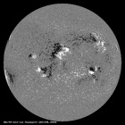 Latest SDO/HMI Magnetogram image of the Sun