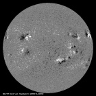 Latest SDO/HMI Magnetogram image of the Sun