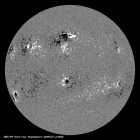 Latest SDO/HMI Magnetogram image of the Sun