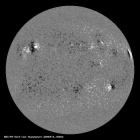 Latest SDO/HMI Magnetogram image of the Sun