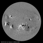 Latest SDO/HMI Magnetogram image of the Sun