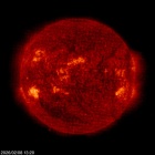 SOHO EIT 304 image of the sun