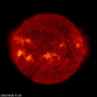 SOHO EIT 304 image of the sun